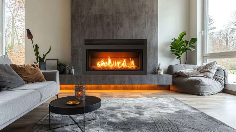 Modern Şömine Tasarımlarıyla Minimal Dekorasyon Nasıl Tamamlanır?